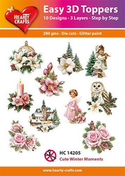 Valmiiksi leikattuja 3D kuvia, Cute Winter Moments