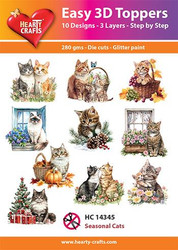 Valmiiksi leikattuja 3D kuvia, Seasonal Cats