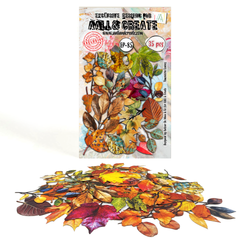Aall & Create Ephemera die-cut leikekuvat Timeworn Leaves