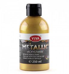 Viva Decor Metallic Acrylic Paint -akryylimaali, sävy Champagne
