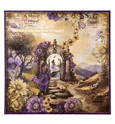 Studio Light Collage Paper -paperipakkaus Growing & Blooming, 8