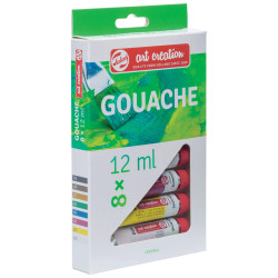 Talens Art Creation Gouache -värit, 8 kpl