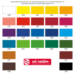 Talens Art Creation Gouache -värit, 24 kpl