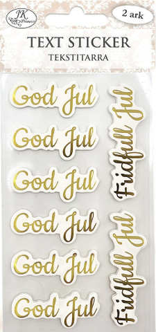 Tekstitarra God Jul, kulta