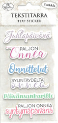 Tekstitarra Toivotukset, Pastelli