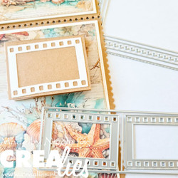 Crealies stanssi Twist & Pop A5, Panels & Concertino & Booklet filmstrip