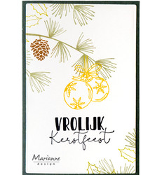 Marianne Design leimasin Ornaments