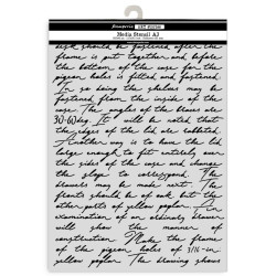 Stamperia BIG sapluuna Writings