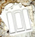 Alchemy of Art Chipboard Album Base, Behind Closed Doors, Wardrobe