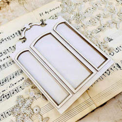 Alchemy of Art Chipboard -koristeet, Behind Closed Doors, Shaker Box Wardrobe