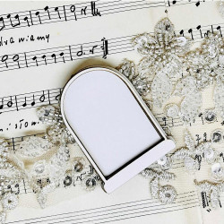 Alchemy of Art Chipboard -koristeet, Behind Closed Doors, Shaker Box Dome