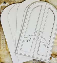 Alchemy of Art Chipboard Album Base, Natural Beauty, Door