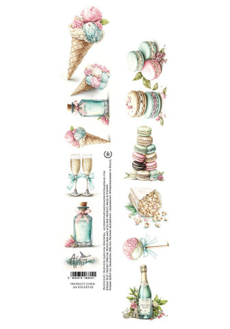 Alchemy of Art kuva-arkki Dreamy Dreams 02, 30 x 5 cm