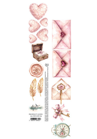 Alchemy of Art kuva-arkki Dreamy Dreams 04, 30 x 5 cm