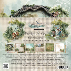 Alchemy of Art paperipakkaus Friends of the Forest, 8