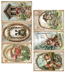 Alchemy of Art paperipakkaus Friends of the Forest, Cards, 6