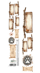 Alchemy of Art kuva-arkki Friends of the Forest 01, 30 x 5 cm