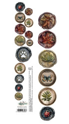 Alchemy of Art kuva-arkki Friends of the Forest 03, 30 x 5 cm