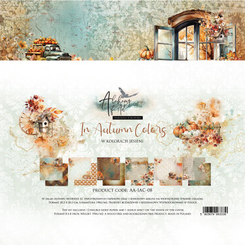 Alchemy of Art paperipakkaus In Autumn Colors, 8