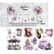 Alchemy of Art paperipakkaus In Purple Color, 12