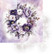 Alchemy of Art paperipakkaus In Purple Color, 8