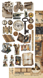 Alchemy of Art paperipakkaus In Silence Junk Journal, Double, 6