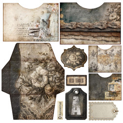 Alchemy of Art Fabric Extras to Cut kangas-arkki in Silence 01