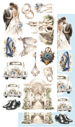 Alchemy of Art paperipakkaus In Shades of Blue, 6