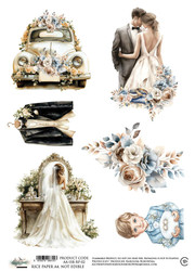 Alchemy of Art riisipaperi In Shades of Blue