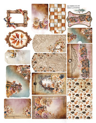 Alchemy of Art Fabric Extras to Cut kangas-arkki Lovely Autumn 1