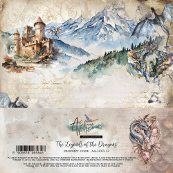 Alchemy of Art paperipakkaus The Legends of the Dragons, 6