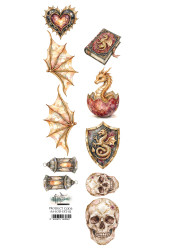 Alchemy of Art kuva-arkki The Legends of the Dragons 02, 30 x 5 cm