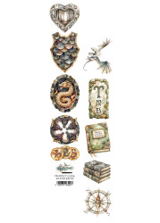 Alchemy of Art kuva-arkki The Legends of the Dragons 03, 30 x 5 cm