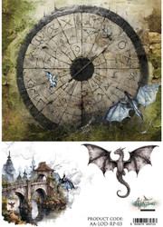 Alchemy of Art riisipaperi The Legends of the Dragons