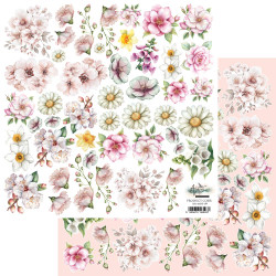 Alchemy of Art skräppipaperi Memory of Spring, Flowers
