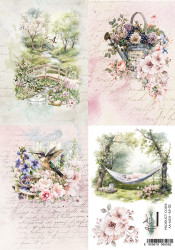 Alchemy of Art riisipaperi Memory of Spring 02