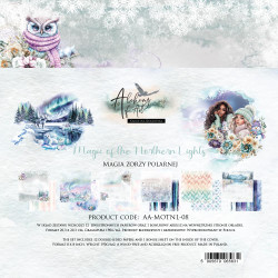 Alchemy of Art paperipakkaus Magic of the Northern Lights, 8