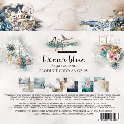 Alchemy of Art paperipakkaus Ocean Blue, 8