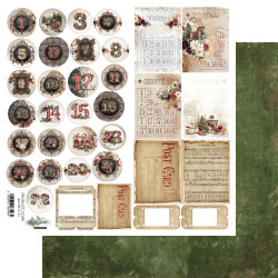 Alchemy of Art skräppipaperi Wonderful Christmas Time, Advent Calendar