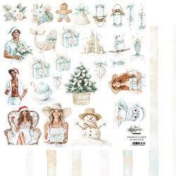 Alchemy of Art skräppipaperi Wonderful Christmas Time, Holiday