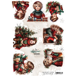 Alchemy of Art riisipaperi Wonderful Christmas Time 02
