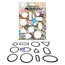 AALL & Create stanssi Scallop Ovals