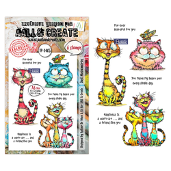 Aall & Create leimasin Just Meowmories