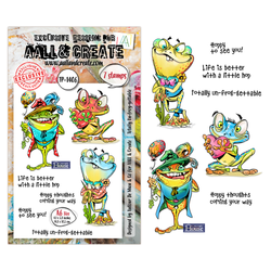 Aall & Create leimasin Tottaly Un-frog-gettable