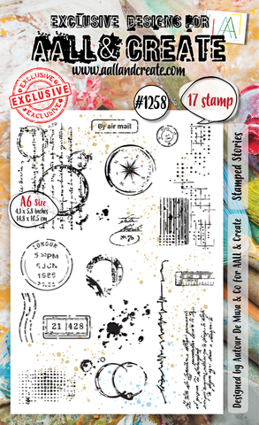 Aall & Create leimasin Stamped Stories