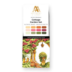 Altenew Artist Markers -setti Cottage Garden, alkoholitussit