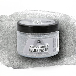 Altenew Silver Glitter Relief -pasta