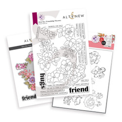 Altenew One-Go: Friendship Flowers -setti