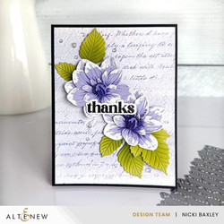 Altenew Craft-A-Flower: Grand Dahlia -stanssi
