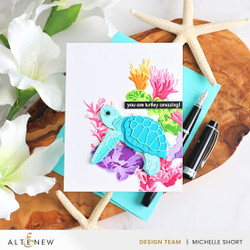 Altenew Craft Your Life Project Kit: Coral Reef Wonders -setti